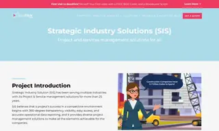 Preview of the Strategic Industry Solution (sis) Case Study