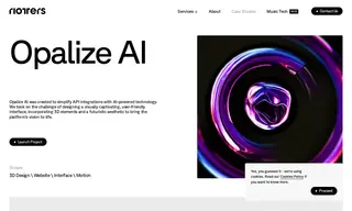 Preview of the Opalize AI Case Study