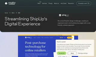 Preview of the Shipup Case Study