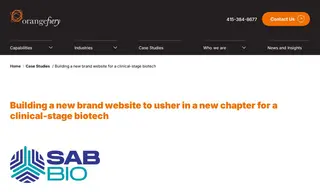 Preview of the SAb Biotherapeutics (now SAB BIO) Case Study