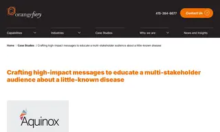 Preview of the Aquinox Pharmaceuticals Case Study