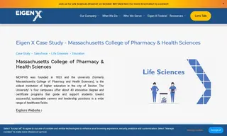 Preview of the Massachusetts College of Pharmacy & Health Sciences Case Study