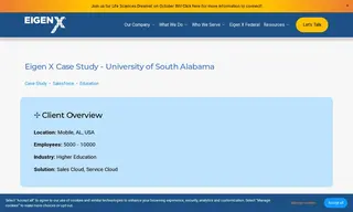 Preview of the University of South Alabama Case Study