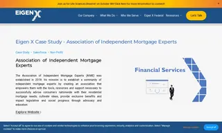 Preview of the Association of Independent Mortgage Experts (aime) Case Study