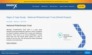 Preview of the National Philanthropic Trust Case Study