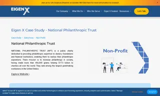 Preview of the National Philanthropic Trust Case Study