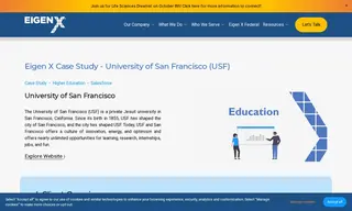 Preview of the University of San Francisco (usf) Case Study
