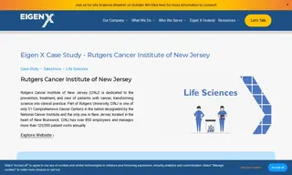 Preview of the Rutgers Cancer Institute of New Jersey Case Study
