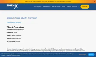 Preview of the Comcast Case Study