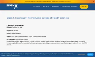 Preview of the Pennsylvania College of Health Sciences Case Study