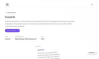 Preview of the Foxtail AI Case Study
