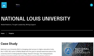 Preview of the National Louis University Case Study