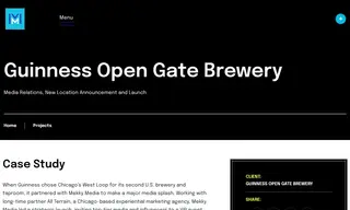 Preview of the Guinness Open Gate Brewery Case Study