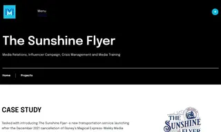 Preview of the The Sunshine Flyer Case Study