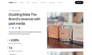 Preview of the Mala The Brand Case Study
