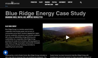Preview of the Blue Ridge Energy Case Study