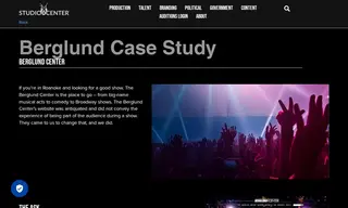 Preview of the Berglund Center Case Study