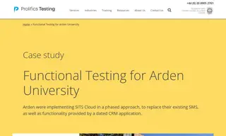 Preview of the Arden University Case Study