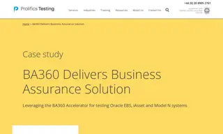 Preview of the US-based Enterprise Case Study