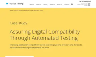 Preview of the Large Financing Organisation Case Study