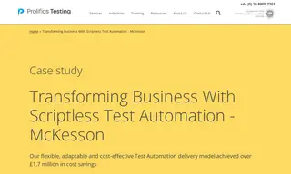 Preview of the McKesson Case Study
