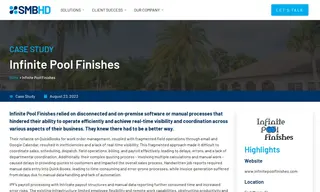 Preview of the Infinite Pool Finishes Case Study