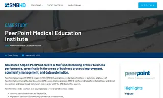 Preview of the PeerPoint Medical Education Institute Case Study