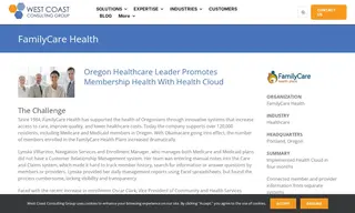 Preview of the FamilyCare Health Case Study
