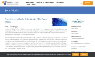 Preview of the Solar Works Case Study