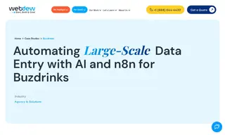 Preview of the Buzdrinks Case Study
