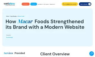Preview of the Macar Foods Case Study
