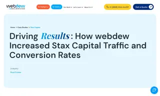 Preview of the Stax Capital Case Study