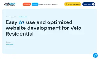 Preview of the Velo Residential Case Study