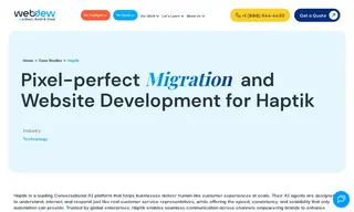 Preview of the Haptik Case Study