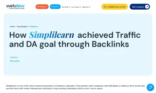 Preview of the Simplilearn Case Study