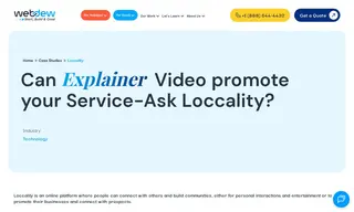 Preview of the Loccality Case Study