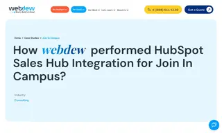 Preview of the Join In Campus Case Study