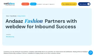 Preview of the Andaaz Fashion Case Study