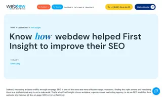 Preview of the First Insight Case Study