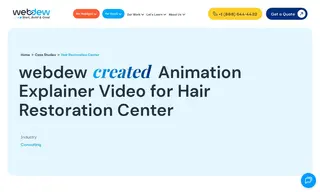 Preview of the Hair Restoration Center Case Study