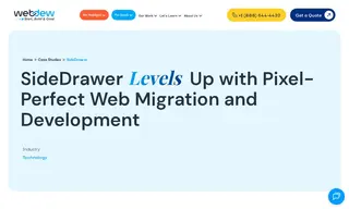 Preview of the SideDrawer Case Study