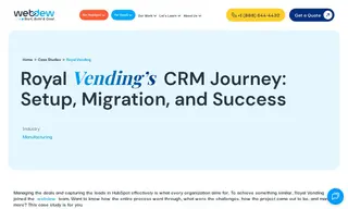 Preview of the Royal Vending Case Study