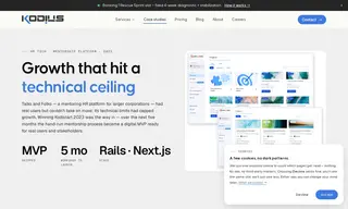 Preview of the Talks and Folks Case Study