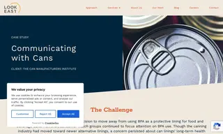 Preview of the The Can Manufacturers Institute Case Study