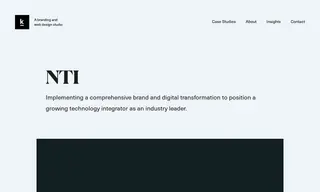 Preview of the National Technology Integrators (nti) Case Study