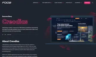 Preview of the Creodias Case Study