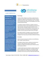 Preview of the InfiniDome, Ltd. Case Study