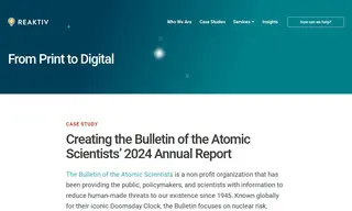 Preview of the The Bulletin of the Atomic Scientists Case Study