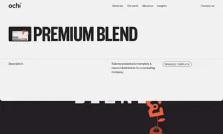 Preview of the Premium-Blend Case Study