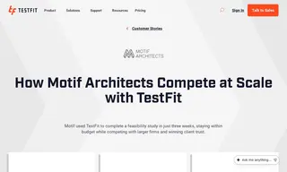 Preview of the Motif Architects Case Study